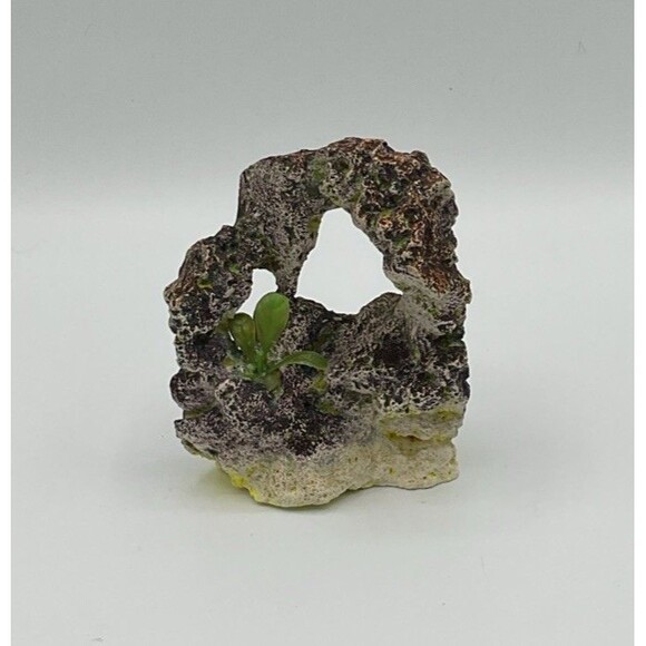 Lot of 4 Aquarium Fish TankDecorations 1-Crashed Helicopter Wreckage ,3-coral - Picture 5 of 12